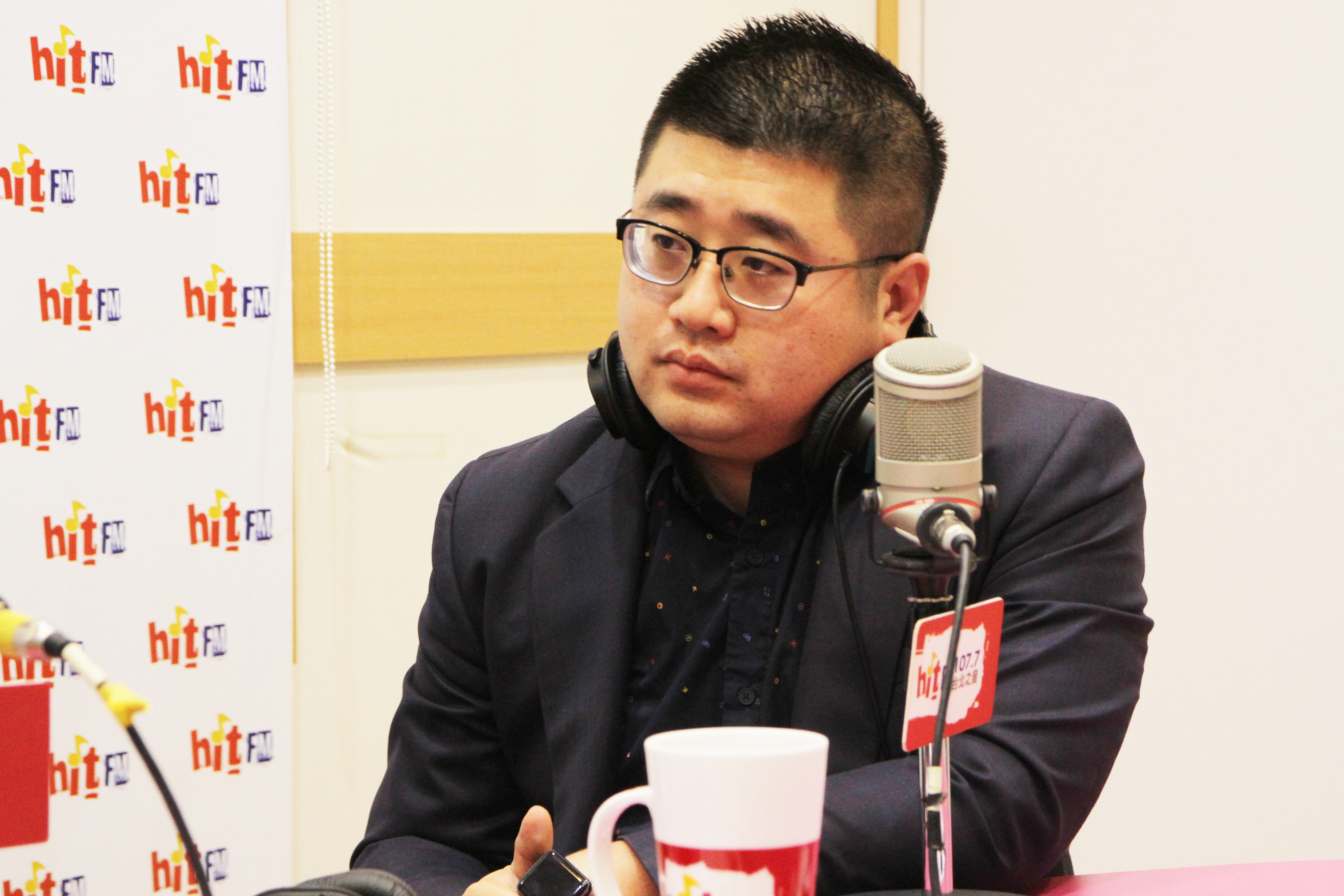 蔡英文競選辦公室文宣群副執行長林鶴明接受廣播專訪，認為陳同佳案不致影響選情。(Hit Fm《周玉蔻嗆新聞》製作單位提供)