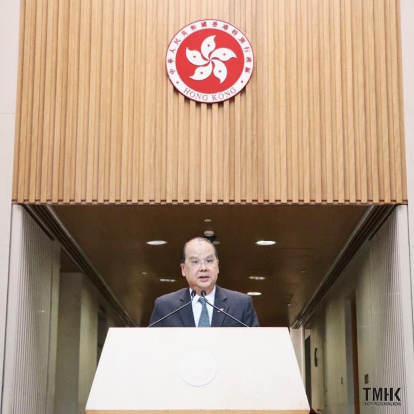 香港政務司司長張建宗。(TMHK提供)