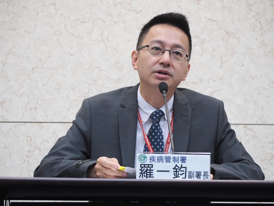 疾管署副署長羅一鈞。（資料照片/蕭照平攝）
