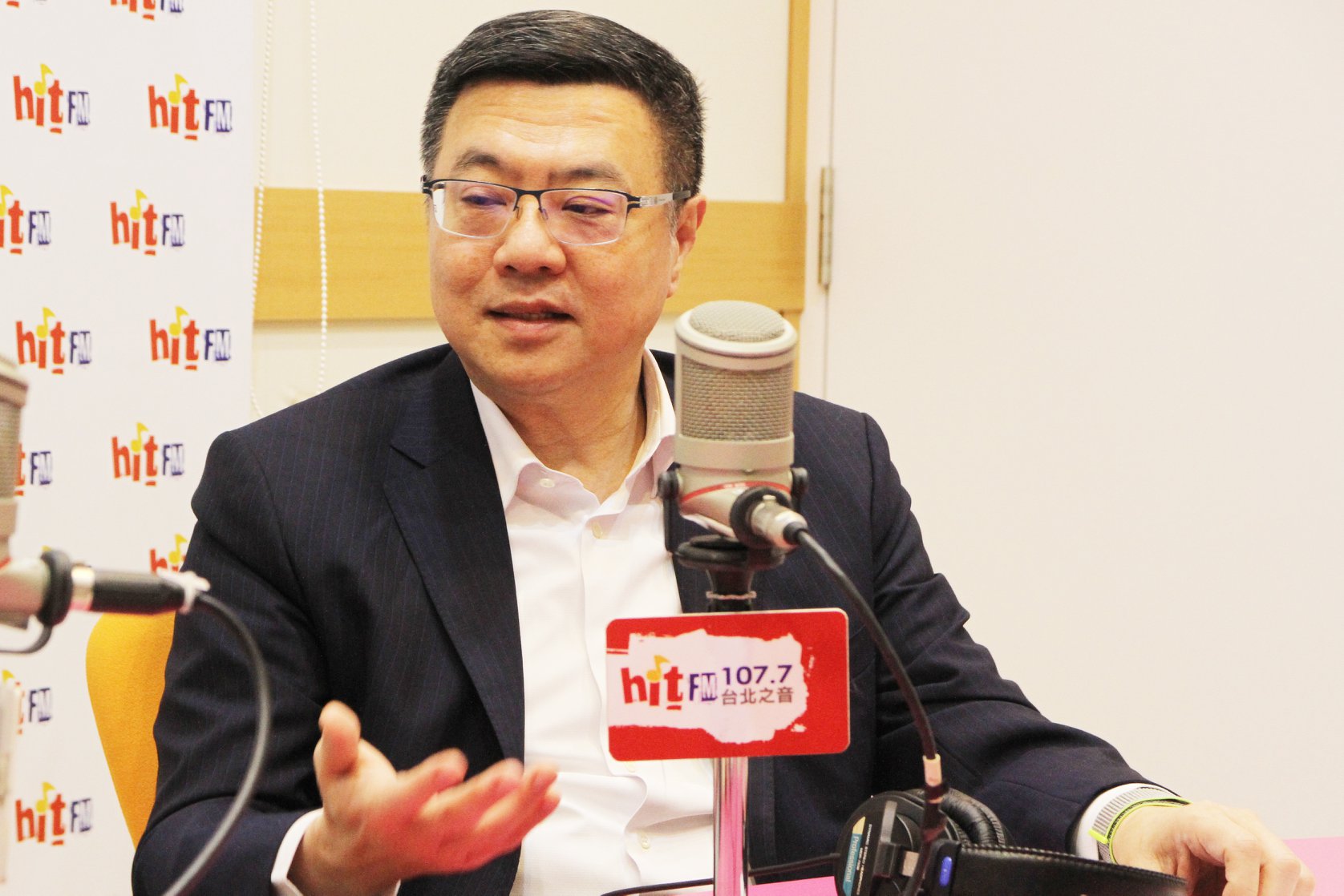 民進黨主席卓榮泰接受廣播節目「周玉蔻嗆新聞」專訪，針對2020大選進行選情分析。（圖：周玉蔻嗆新聞製作單位提供）