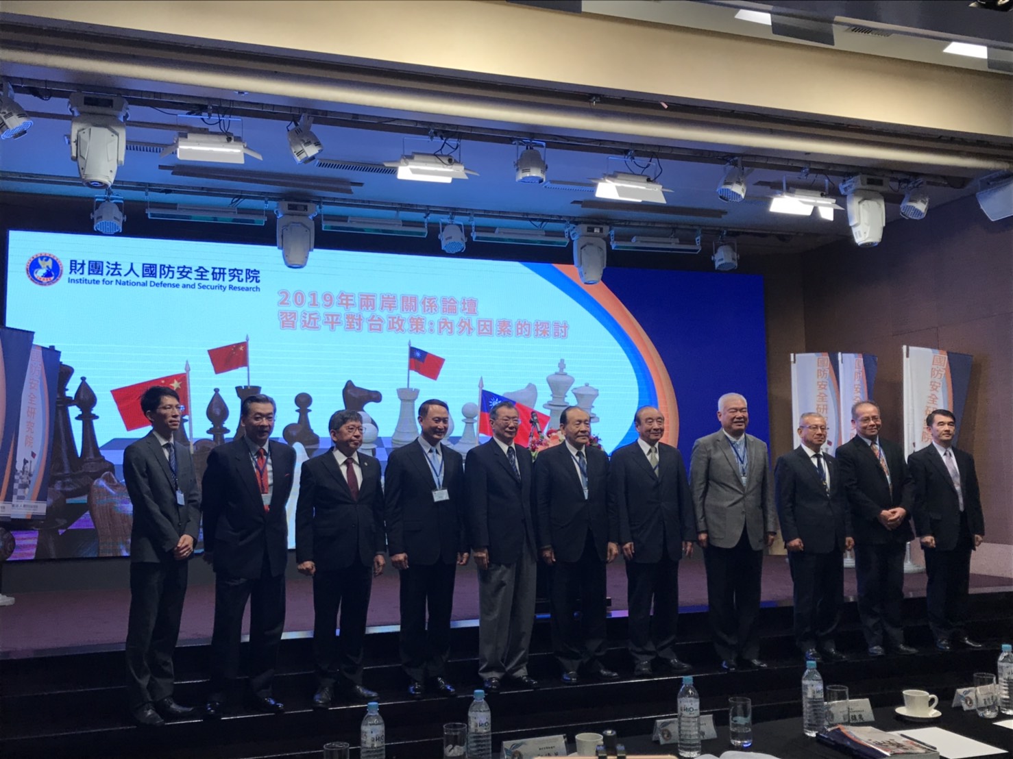 財團法人國防安全研究院今天(30日)舉行「2019兩岸論壇－習近平對台政策：內外因素的探討」，邀請學者就政治、經濟、軍事等面向探討兩岸關係。(鄭舲攝)