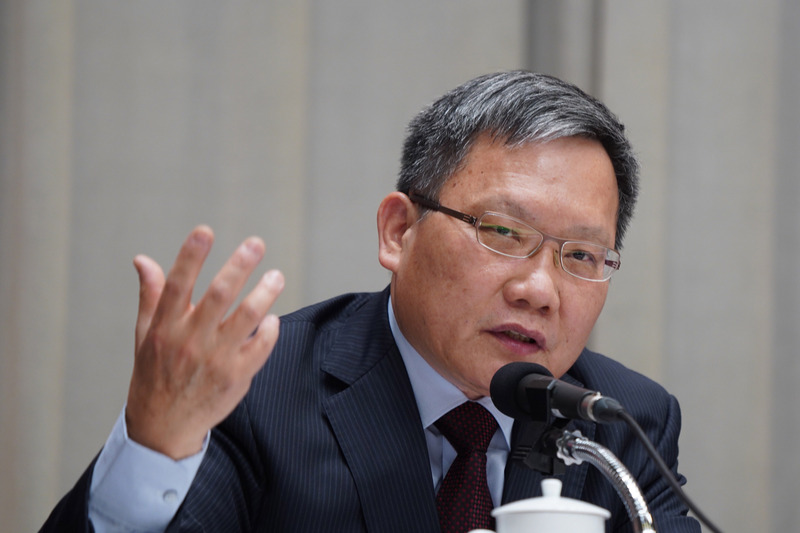 財政部長蘇建榮。(圖:中央社檔案照片)