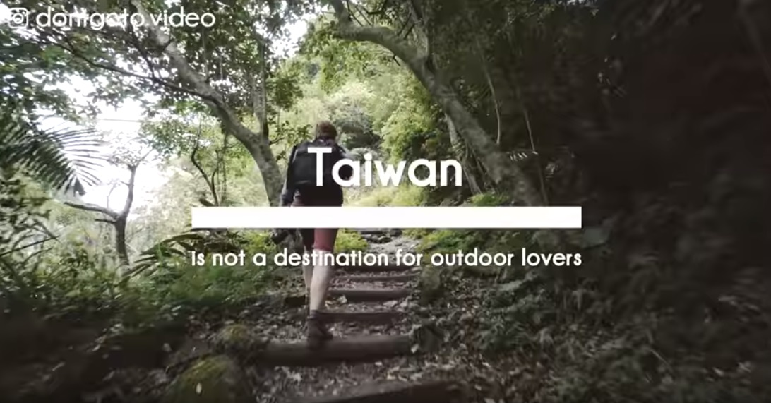 法國導演兼攝影師Tolt在影音網站Youtube上傳「不要去台灣」影片，紀錄台灣的山林、寺廟、飲食、多元文化及台灣民眾日常生活，5天累積12萬人次觀賞。(圖截自「不要去台灣」影片)