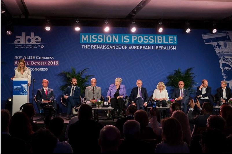 第40屆ALDE年會。圖取自ALDE Party Twitter