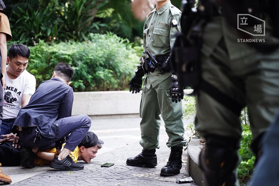 反送中爆發至今 香港警方拘捕逾萬人。(立場新聞提供)