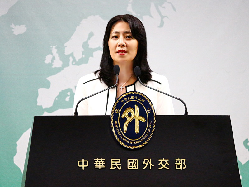 外交部25日表示，友邦馬紹爾群島國會日前無異議通過堅定支持台馬邦誼。 (央廣記者王照坤 攝)