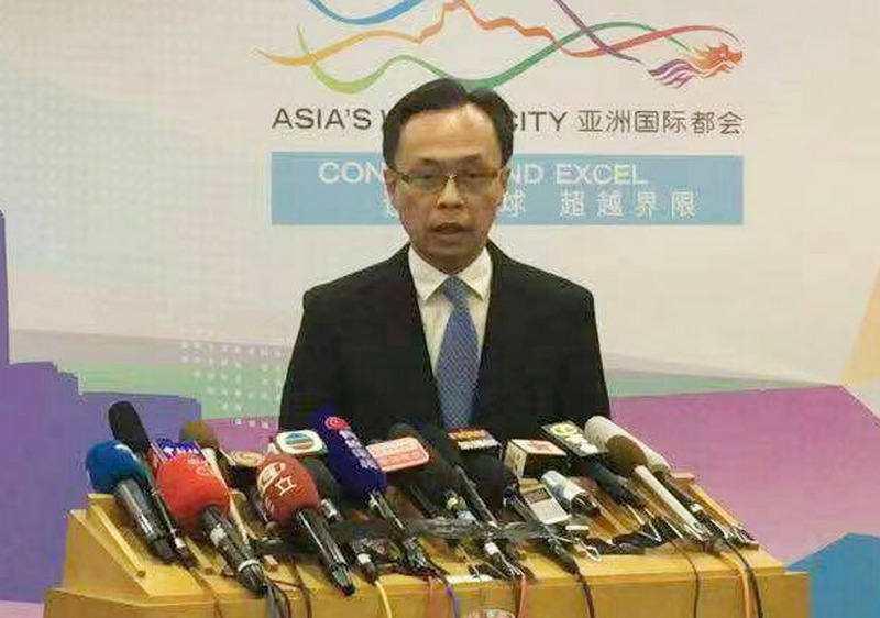 港府公務員事務局局長聶德權(資料照片/中央社)