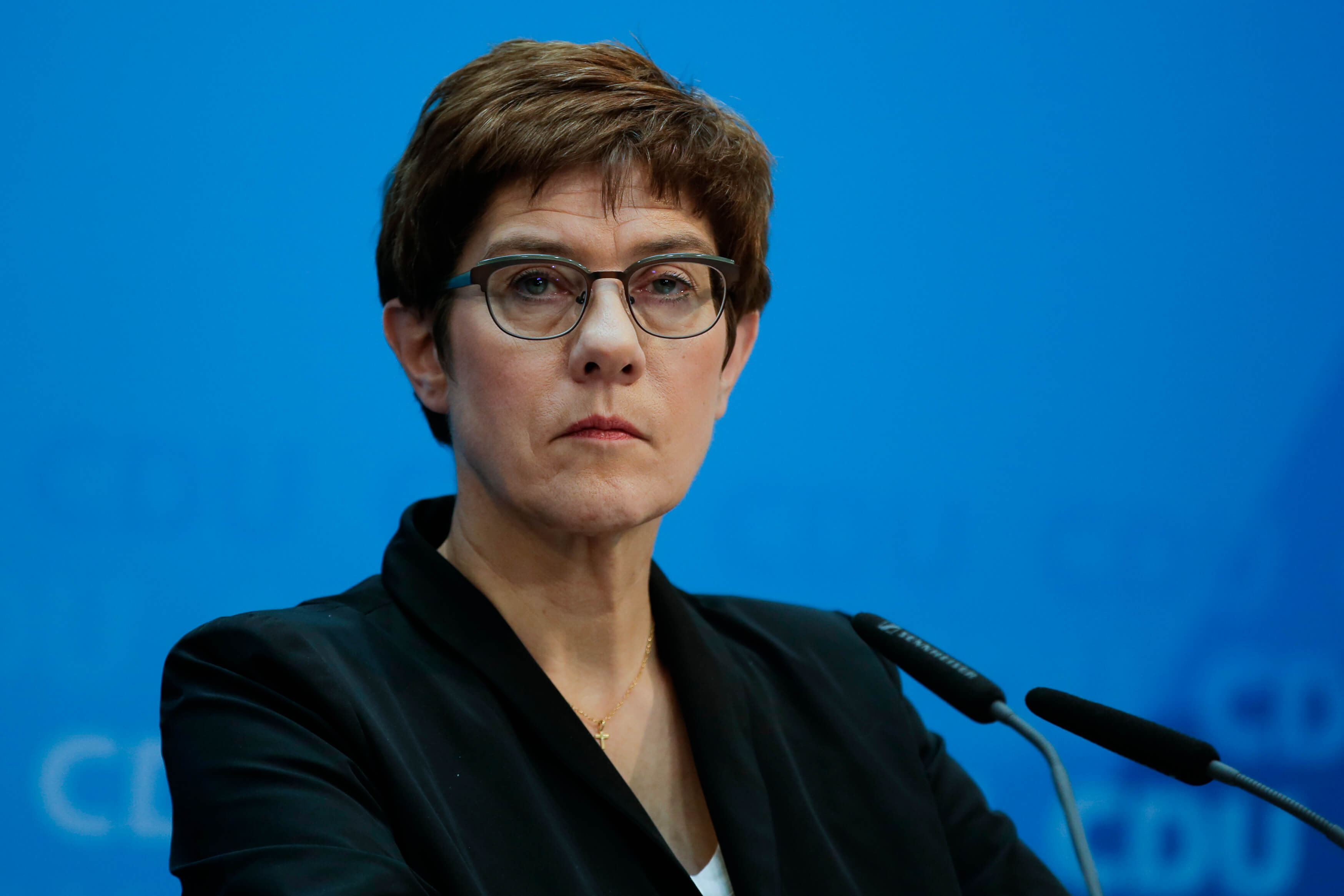 德國國防部長克朗普凱倫鮑爾(Annegret Kramp-Karrenbauer) (資料照片/美聯社/達志影像)