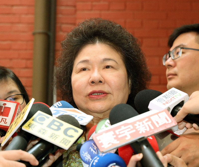 總統府秘書長陳菊。(圖:中央社檔案照片)
