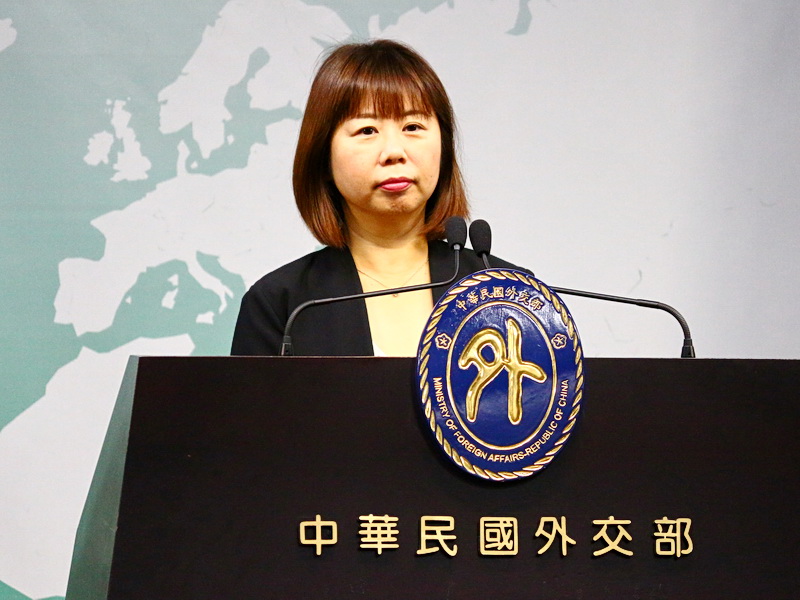 外交部北美司副司長陳慧蓁 (央廣記者王照坤 攝)