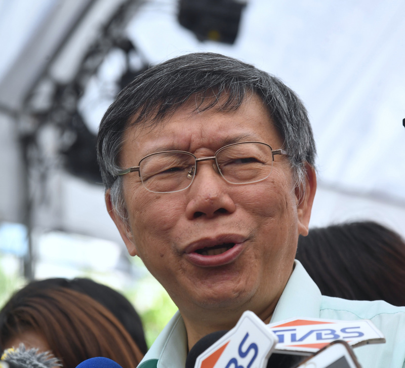 台北市長柯文哲(資料照片/中央社)