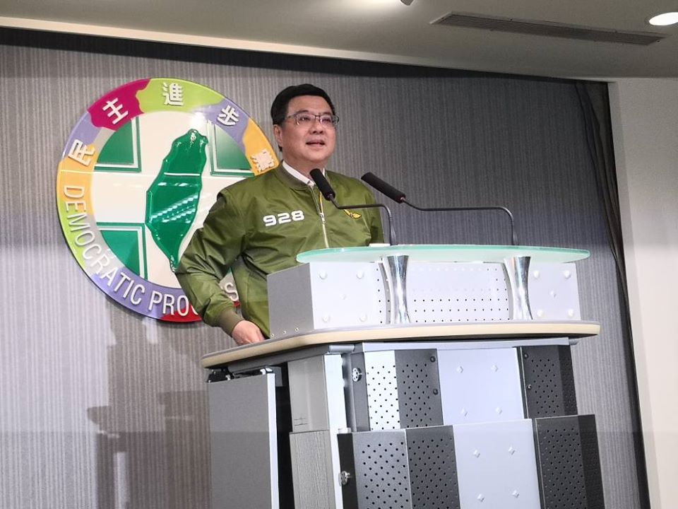 民進黨主席卓榮泰14日公布不分區立委名單（劉玉秋攝）