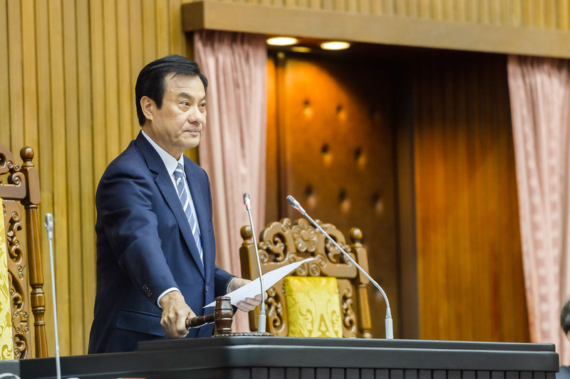 立法院10日三讀通過行政院所提「國家電影及視聽文化中心設置條例」。（摘自蘇嘉全臉書）
