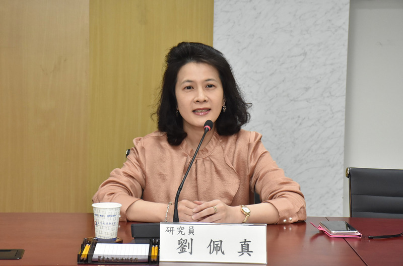 台經院產經資料庫總監劉佩真。（台經院提供）
