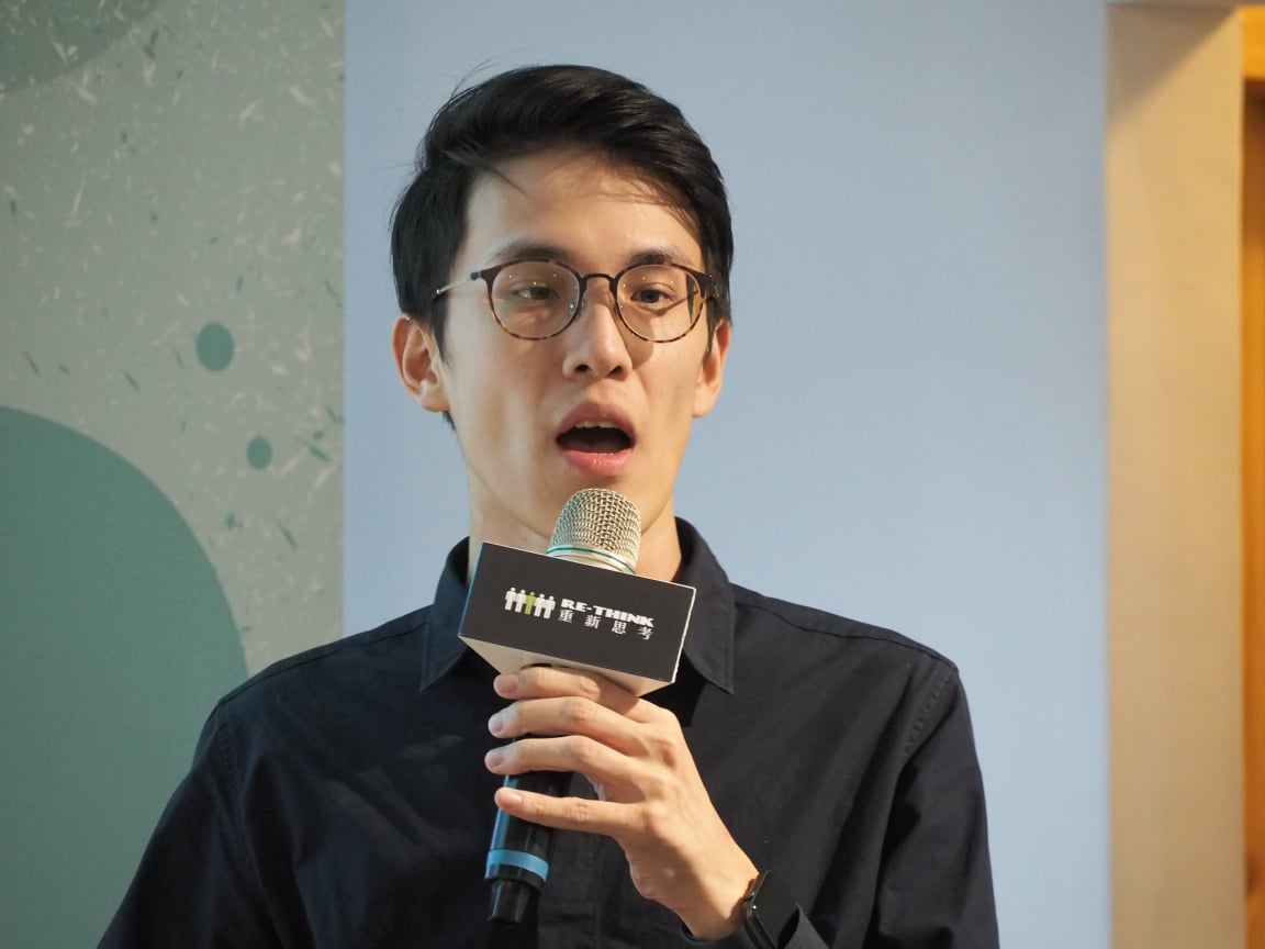 RE-THINK創辦人黃之揚。(資料照片/蕭照平 攝)