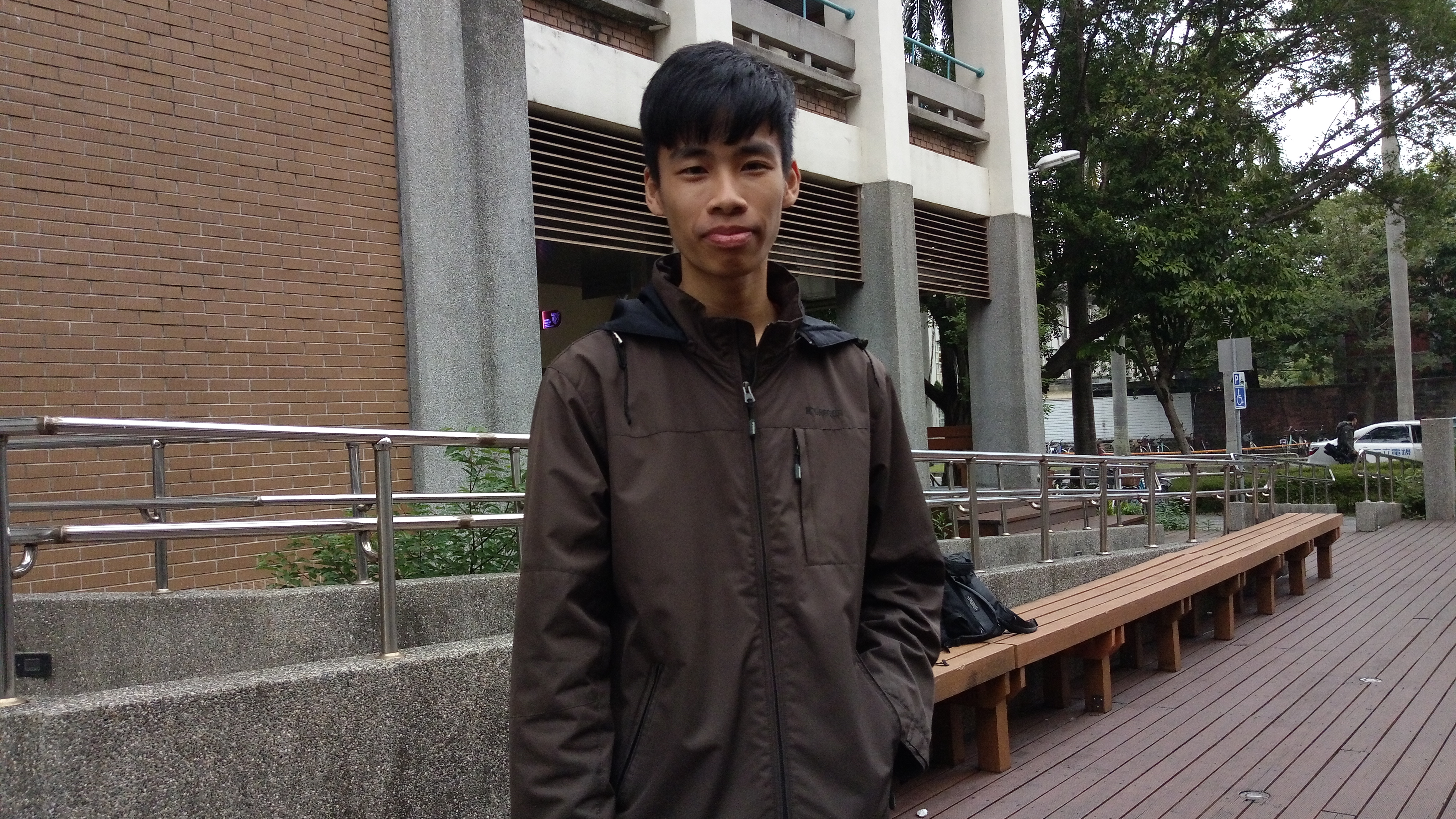 台大學生會會長凃峻清。(陳國維 攝)