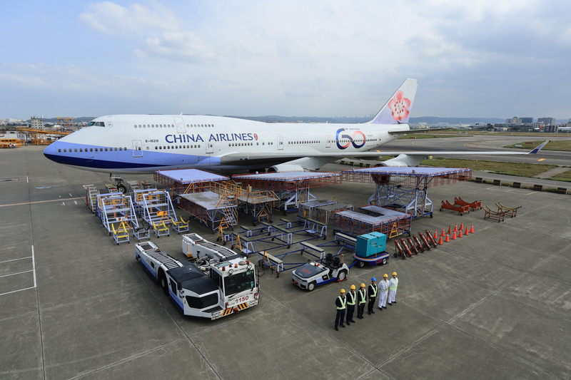 武漢肺炎衝擊／客運量慘跌 民航局准了！客機可當貨機飛。（華航提供）