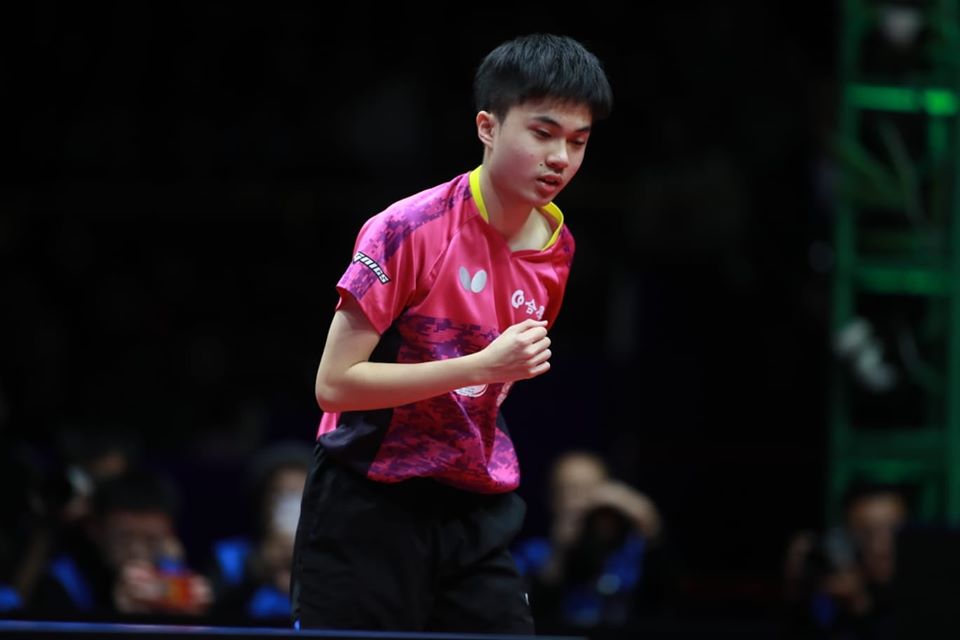 台灣桌球好手林昀儒(ITTF臉書)