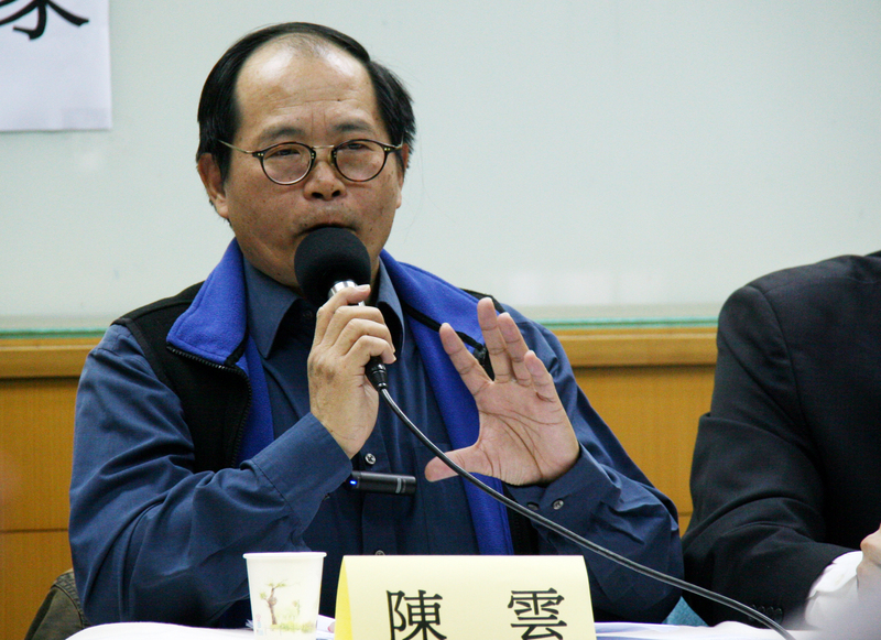 被視為香港本土派理論始創者的學者陳雲。(資料照片/CNA)