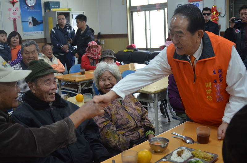 輔選被疑挖柯牆腳 親民黨總統候選人宋楚瑜：人才大家都要(資料照／中央社)
