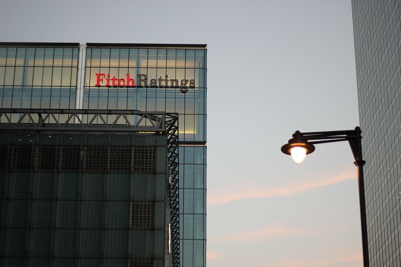國際信評機構惠譽(Fitch Ratings)。(圖：Foter)