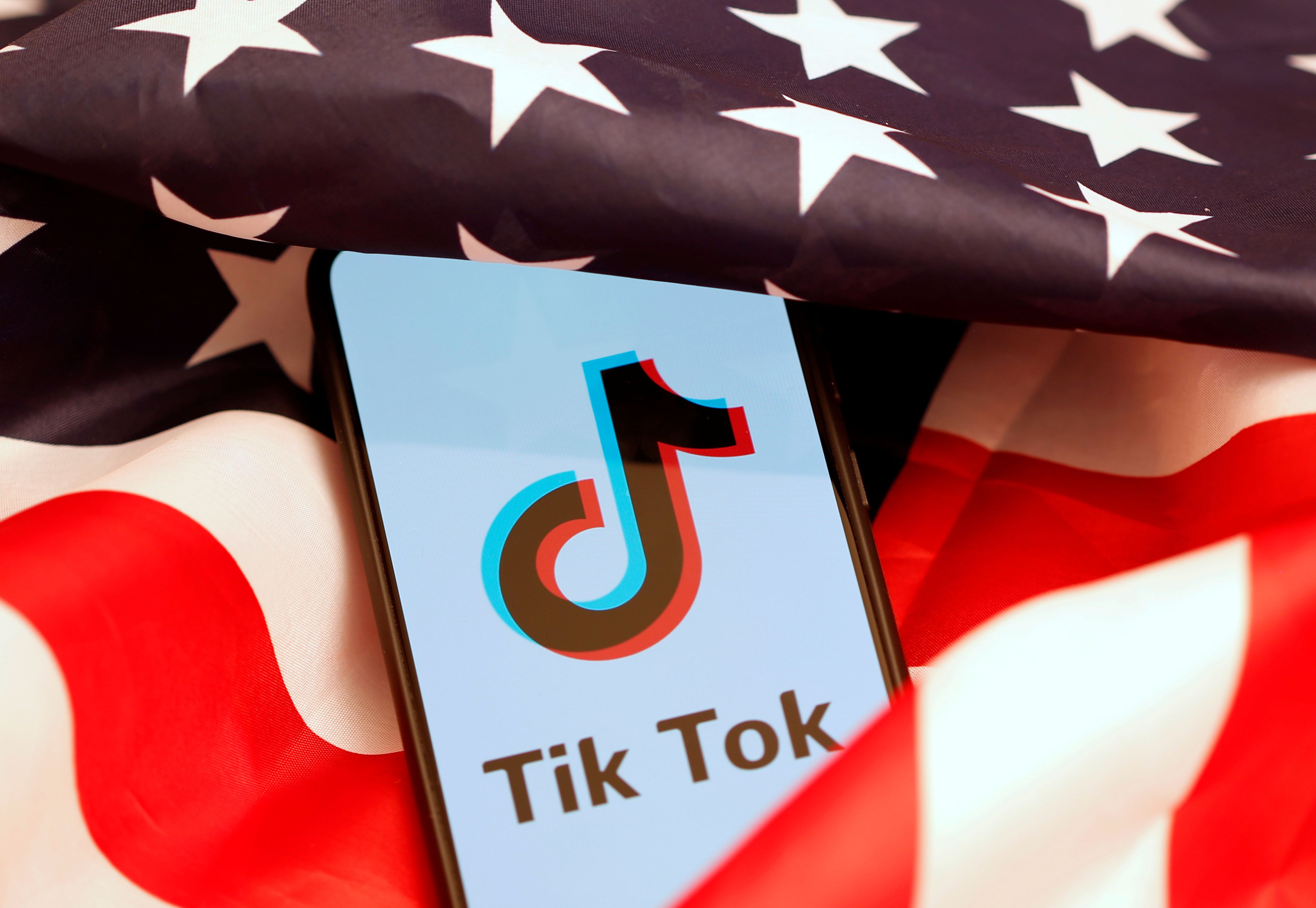 短片平台TikTok短視頻因憂心恐遭到美國制裁，忙組35人遊說大軍向美國議員與官員進行遊說，撇清與中國關聯。(路透社/達志影像)