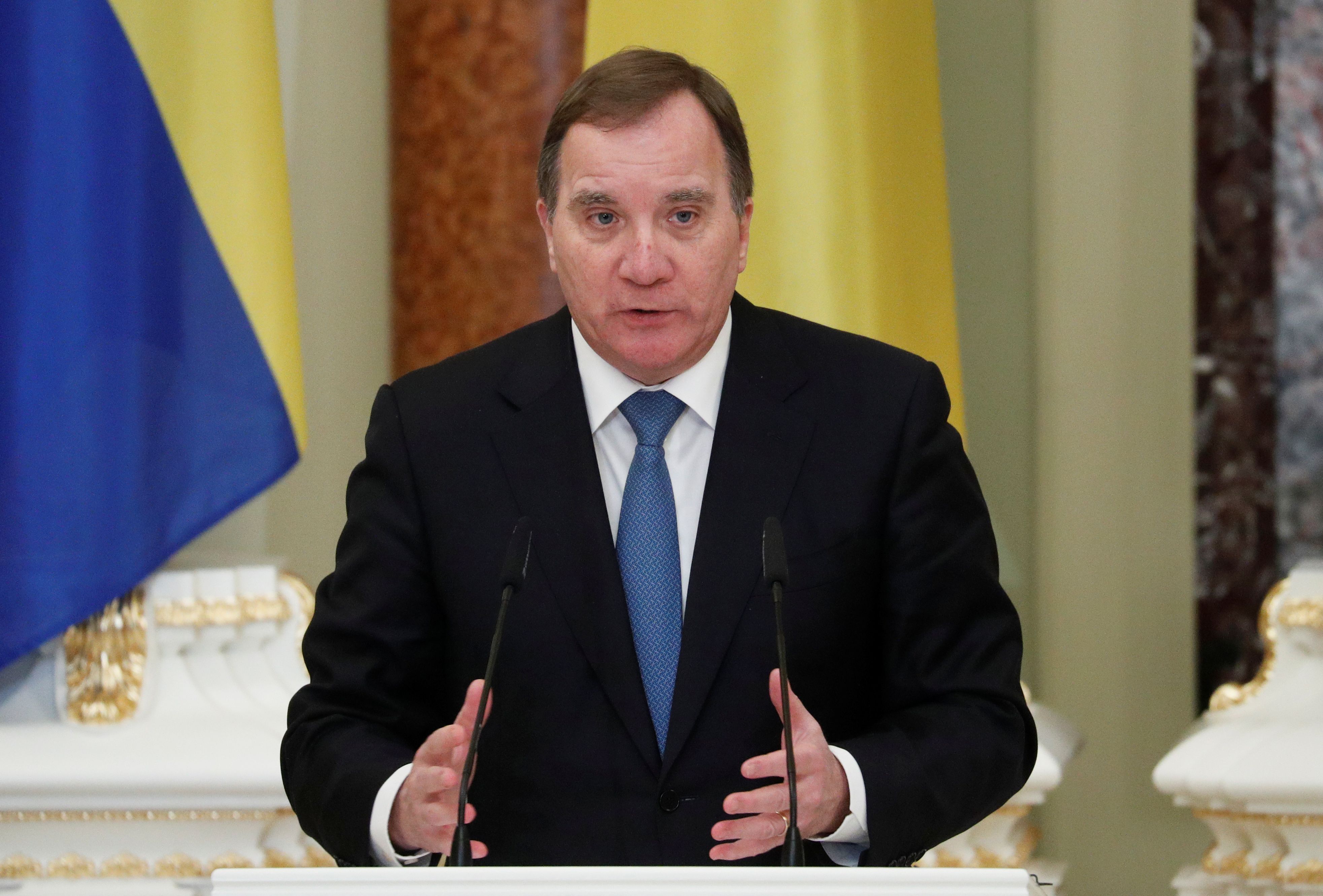 瑞典總理勒夫文(Stefan Lofven) (路透社/達志影像)