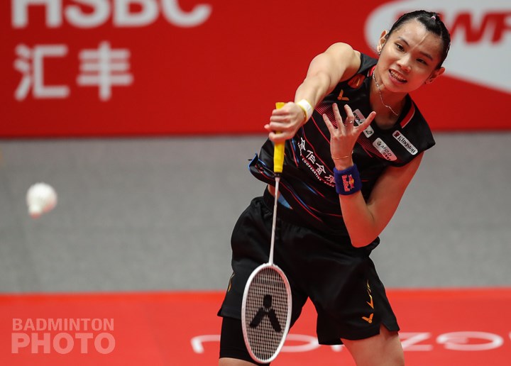 世界球后戴資穎14日在世界羽球聯盟(BWF)世界巡迴賽總決賽四強賽甜蜜復仇，以21比15、21比18力退日本好手奧原希望，勇闖決賽。(戴資穎臉書)