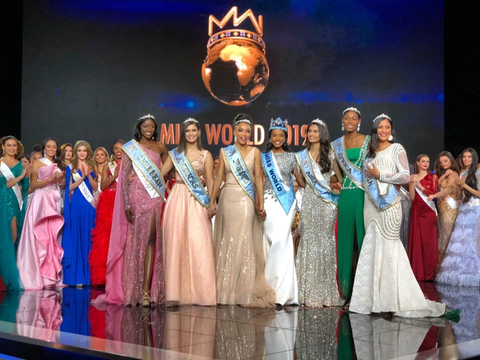 牙買加佳麗辛赫(Toni-Ann Singh)摘世界小姐后冠 (圖：Miss World FB)