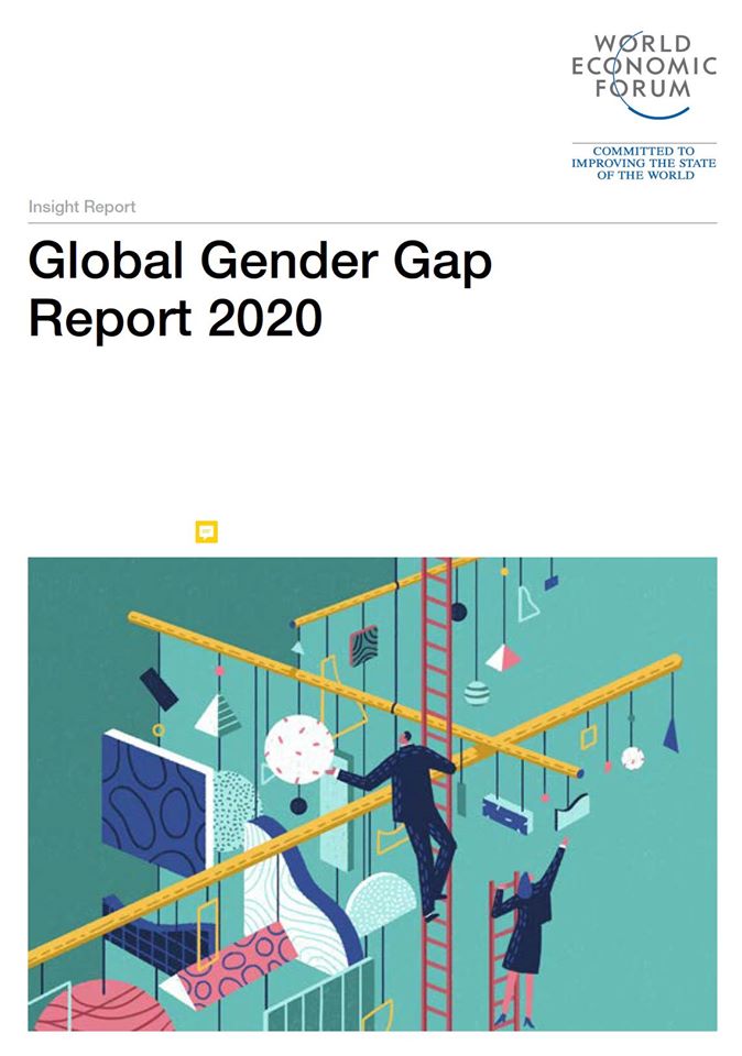 世界經濟論壇公布2020年全球性別落差報告。 (圖:WEF)
