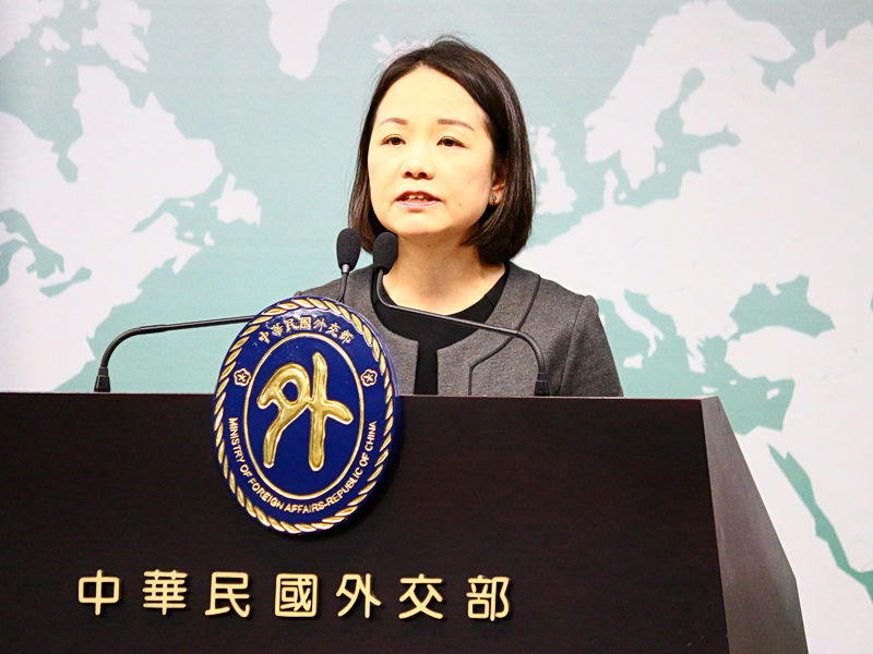 外交部拉美司副司長劉聿綺 (央廣記者王照坤 攝)