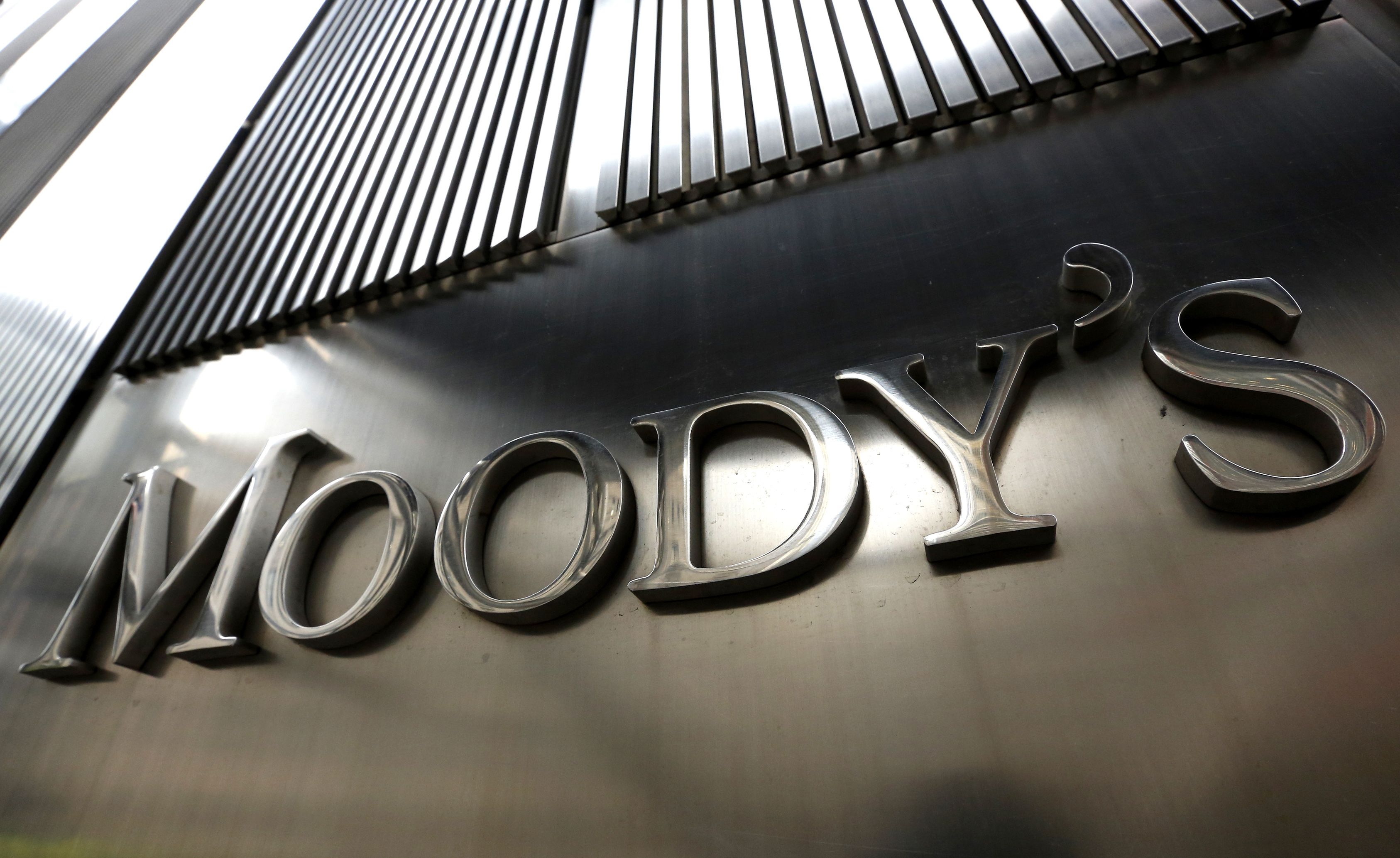 國際債信評比機構─穆迪(Moody's)5日將中國政府信用評等展望從穩定下調至負面。(路透社/達志影像)