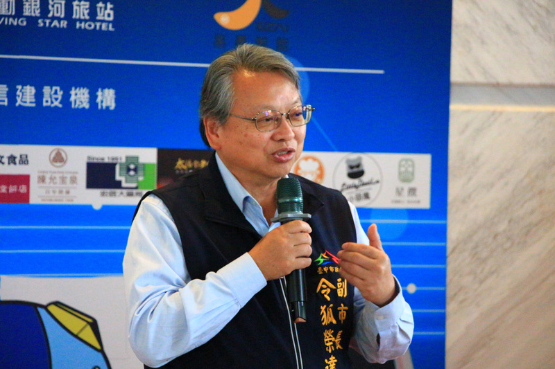 台中市副市長令狐榮達。(圖：中央社)