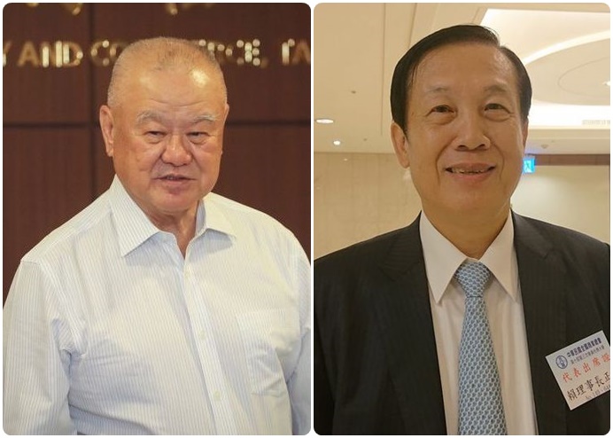 工商協進會理事長林伯豐(左)、全國商業總會理事長賴正鎰。(合成圖)