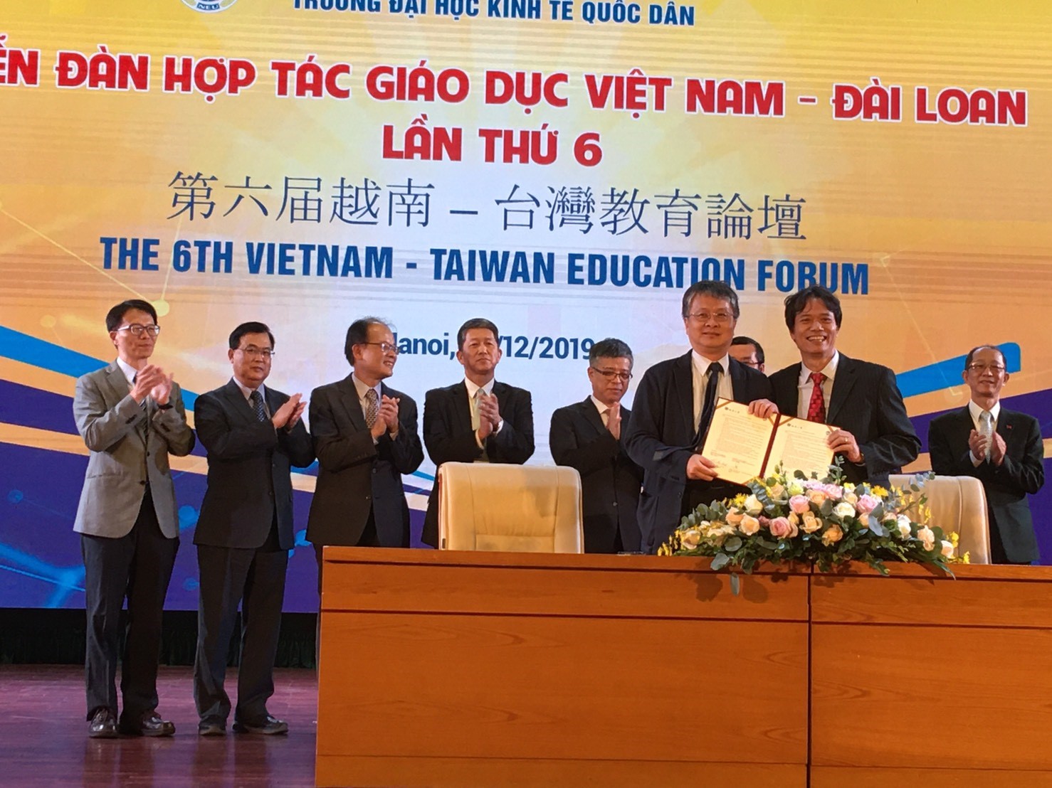 台、越簽署高等教育文憑及培訓課程互認協定。(教育部提供)