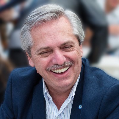 阿根廷總統艾柏托(Alberto Fernandez)。(推特)