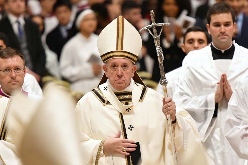 教宗方濟各(Pope Francis)。(資料照片/AFP)
