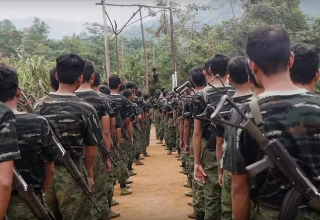 緬甸若開軍(Arakan Army)叛軍。(圖擷自YouTube)