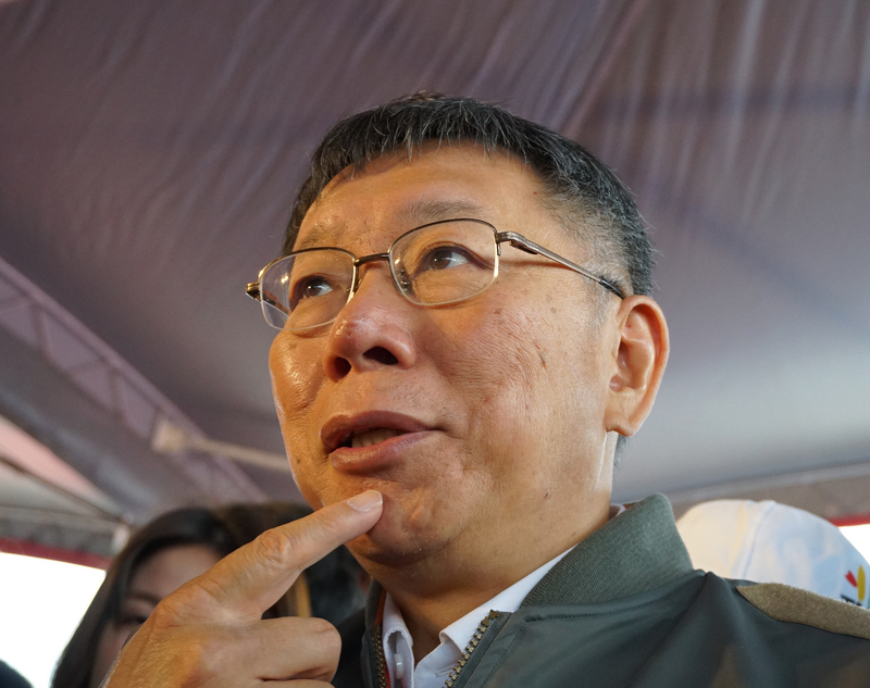台北市長柯文哲27日表示，反滲透法立意良善，但要講清楚執行細節，不然會引起社會大眾疑慮。 (圖:中央社)