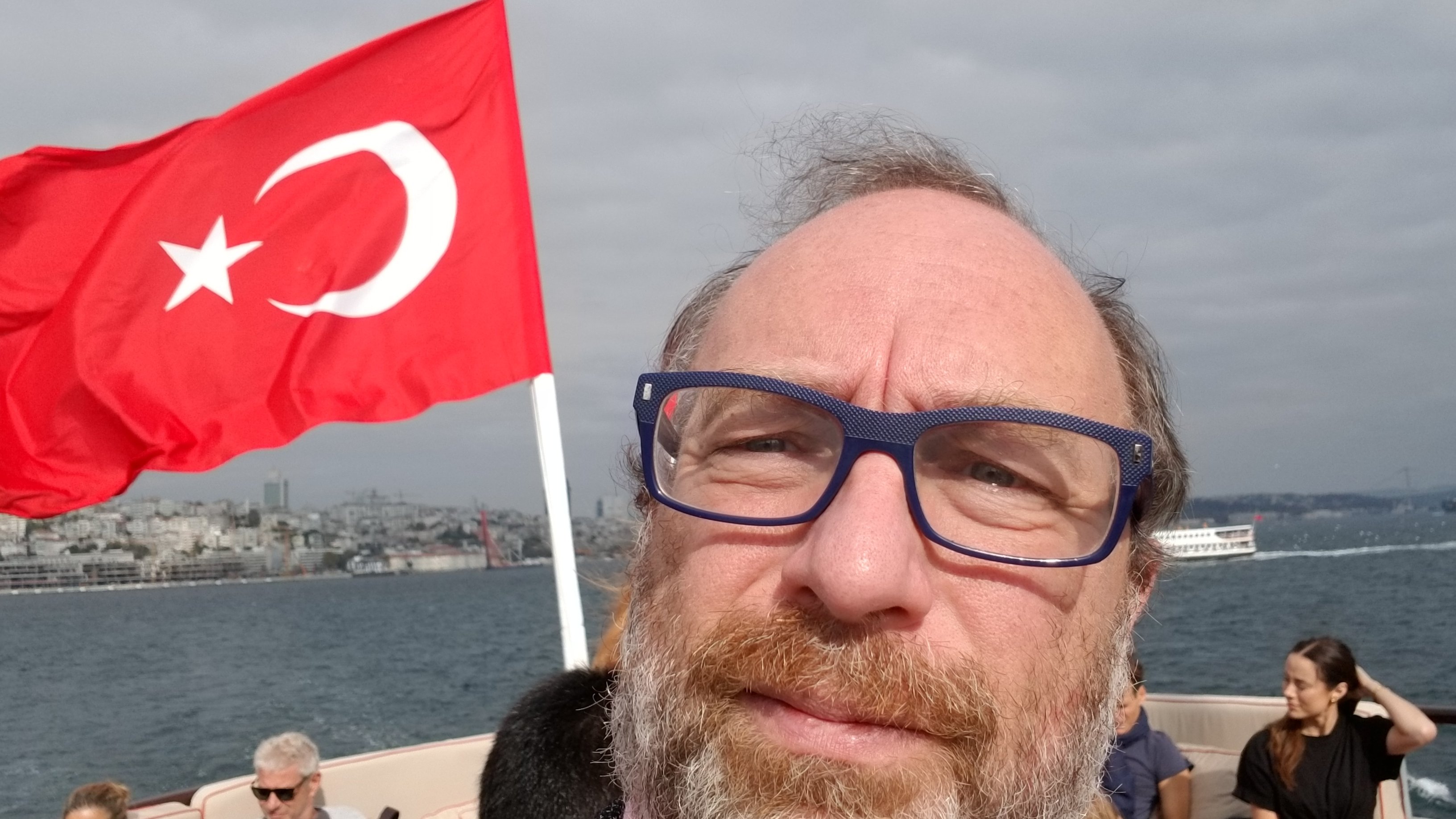 維基百科創辦人韋爾斯(Jimmy Wales)在推特上傳，先前到伊斯坦堡(Istanbul)旅行的照片，並留言說「土耳其，歡迎回來」。 (圖:推特)