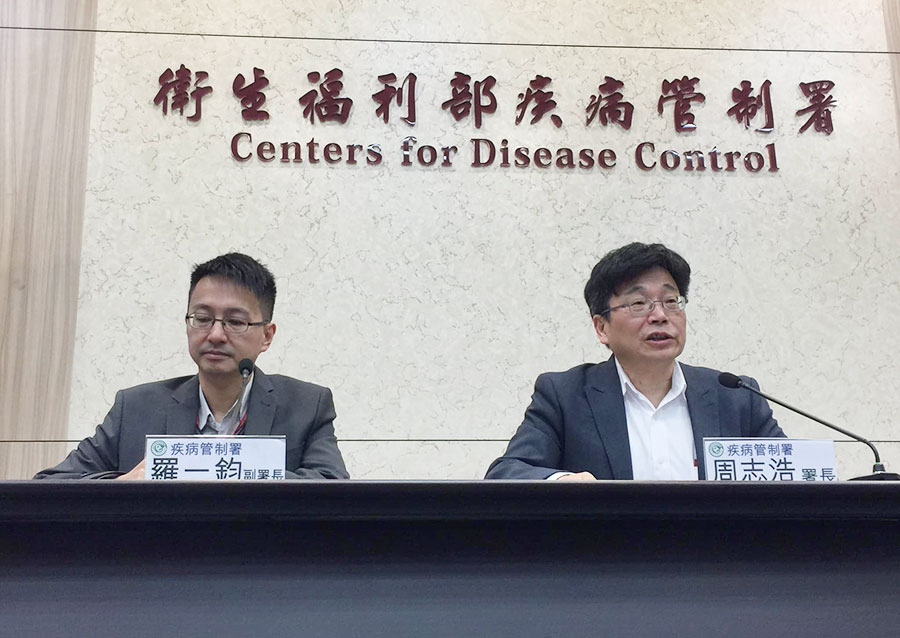 嚴防武漢不明肺炎，疾管署表示即刻起針對武漢入境台灣的班機啟動登機檢驗措施。（蕭照平攝）