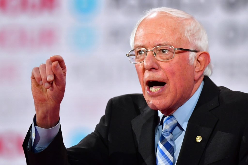 美國聯邦參議員桑德斯(Bernie Sanders) (資料照片/AFP)