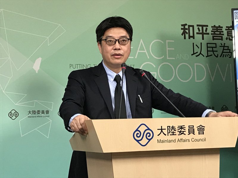 陸委會副主委邱垂正指出，控管人員往來的作為，都是基於防疫優先，呼籲陸方減少對防疫毫無助益的政治口水，積極處理防疫工作，讓疫情能儘速獲得控制，才是真正為兩岸人民福祉著想。(中央社資料照)