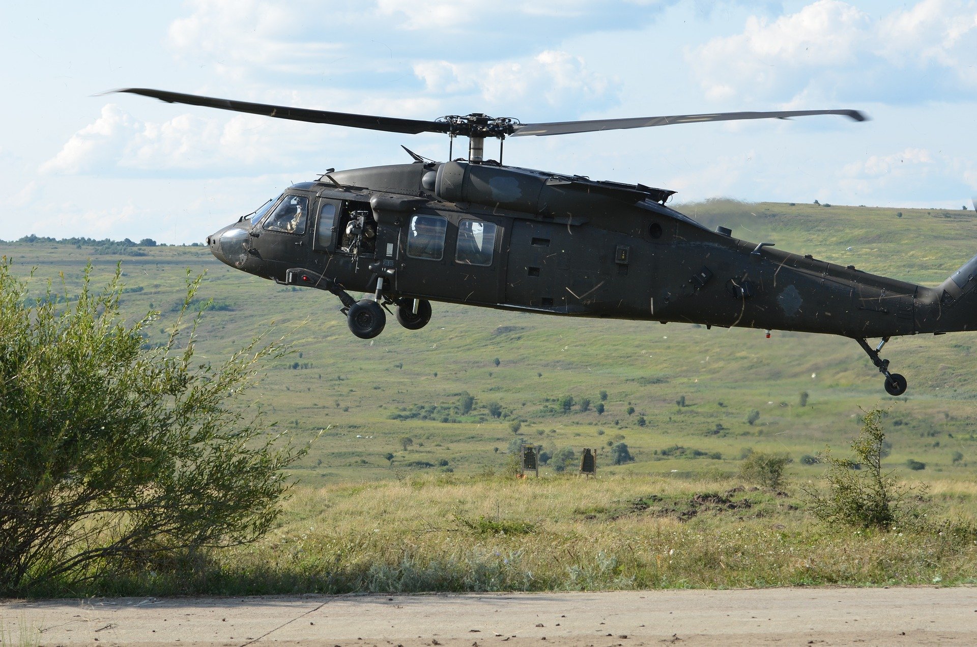 UH-60M黑鷹直升機。（圖：PIXABAY圖庫）