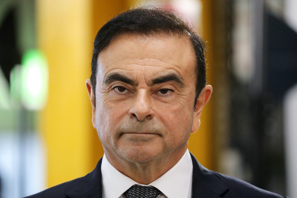 日產前董事長戈恩(Carlos Ghosn) (AFP)
