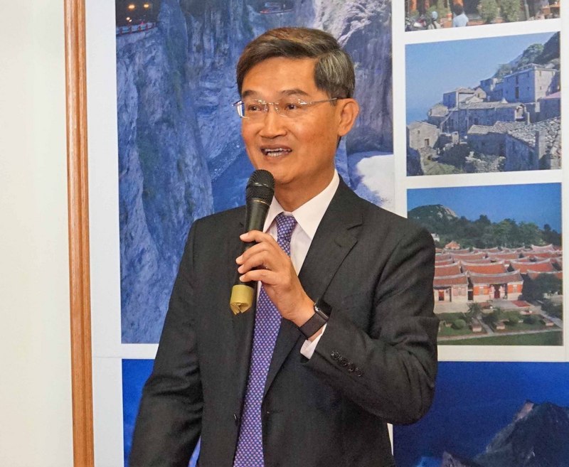 美國媒體關注台灣大選，駐洛杉磯台北經濟文化辦事處長朱文祥近日接受洛杉磯時報、全國公共電台（NPR）等媒體訪問。(圖：中央社)