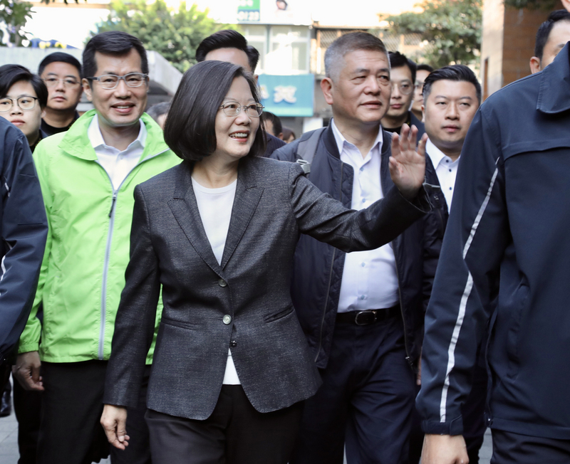 2020總統立委大選落幕，蔡英文總統以超過817萬票連任。 (圖:中央社)