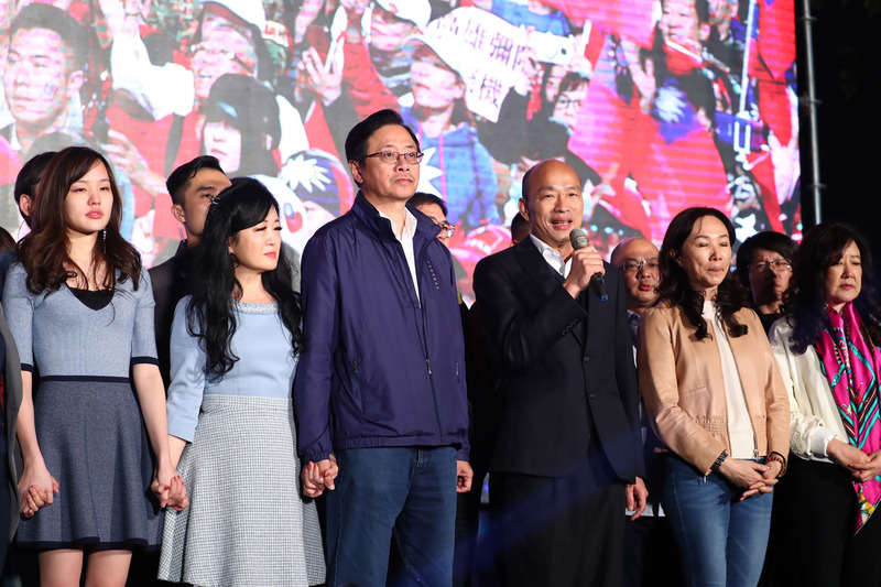 國民黨總統候選人韓國瑜在總統大選中落敗。(資料照片/CNA)