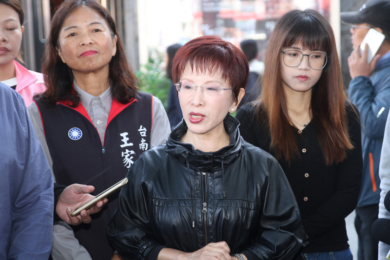 國民黨前主席洪秀柱。(資料照/中央社)