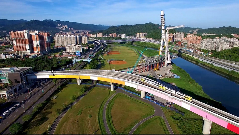 交通部核准環狀線營運，並由台北市政府、新北市政府共同決定通車時間。（新北市府捷運局提供）